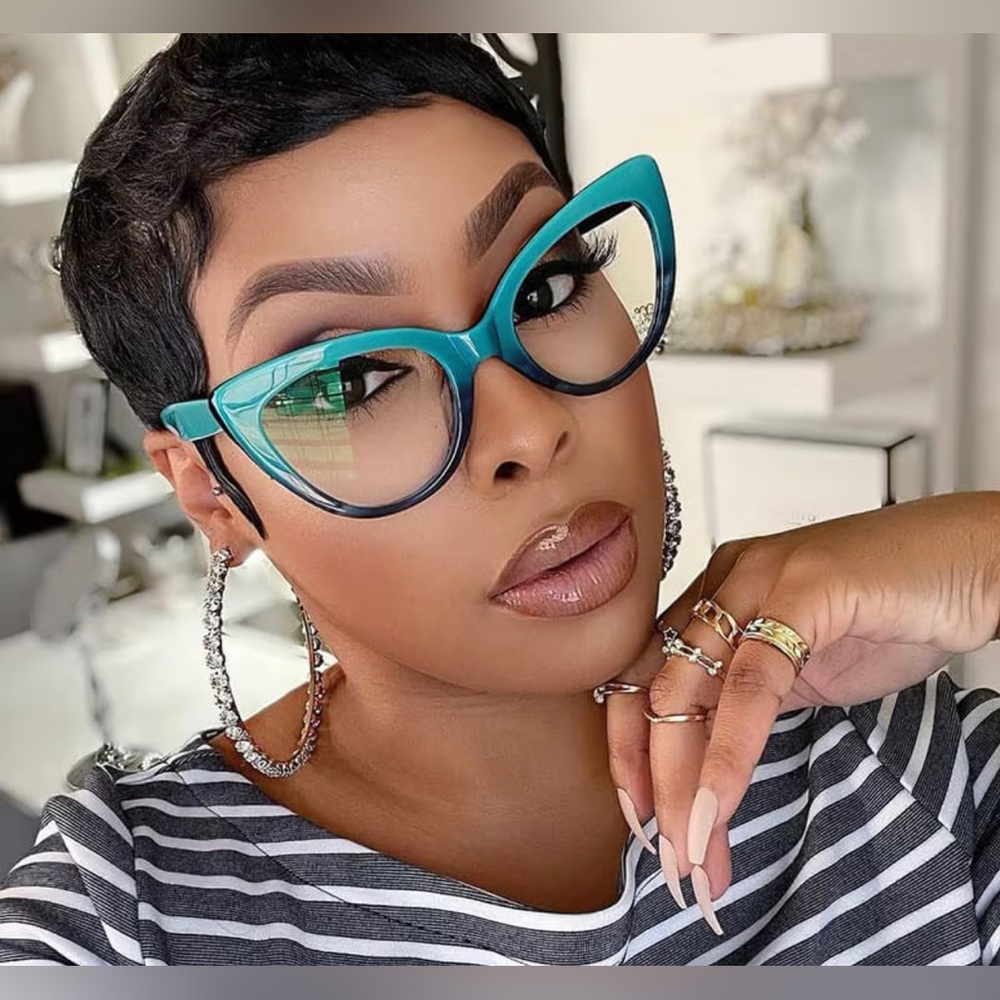 NEW Fashionable Cat-Eye Non-Prescription Frames